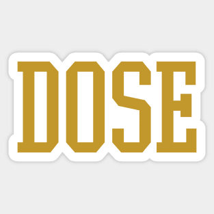 Dose Sticker